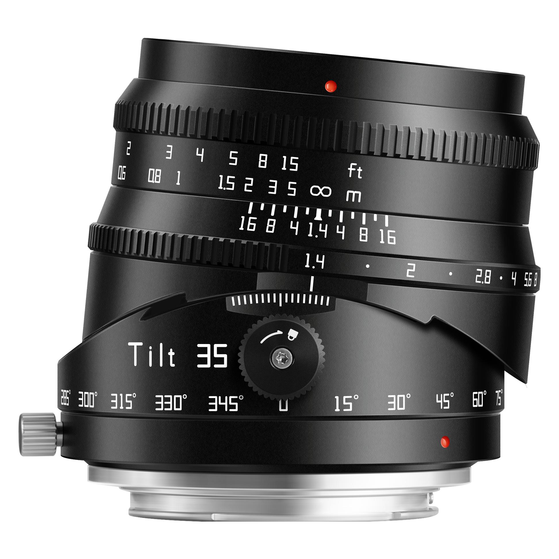 TTArtisan Tilt 35mm f/1.4 APS-C - Nikon Z (Nikon Z, APS-C / DX) (TT-T-C3514-Z-B)