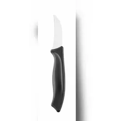 48x Schälmesser,gebogen,Schwarz,(L)170mm