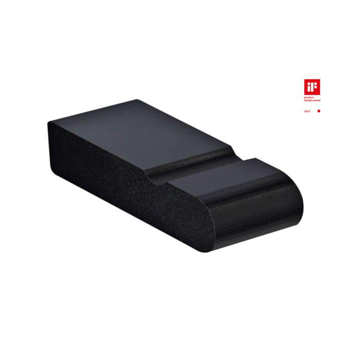 Proox Kleiderhaken ONE dark passion DP-560 Alu schwarz