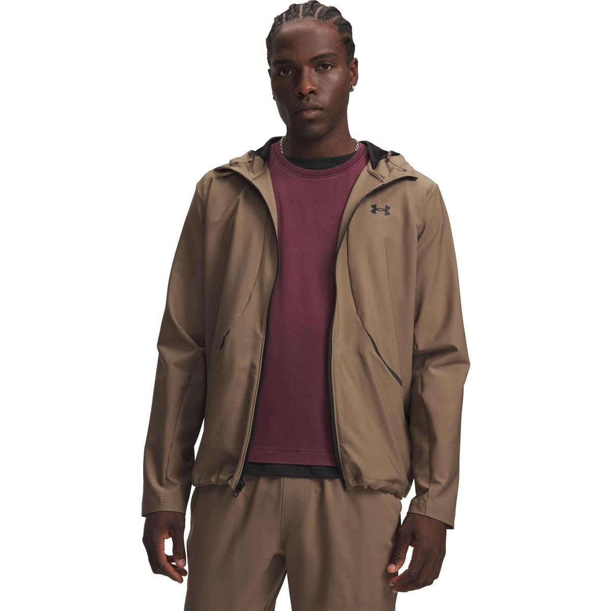 Under Armour Unstoppable Woven Jacket brown black (219) M 6014621-219-MD