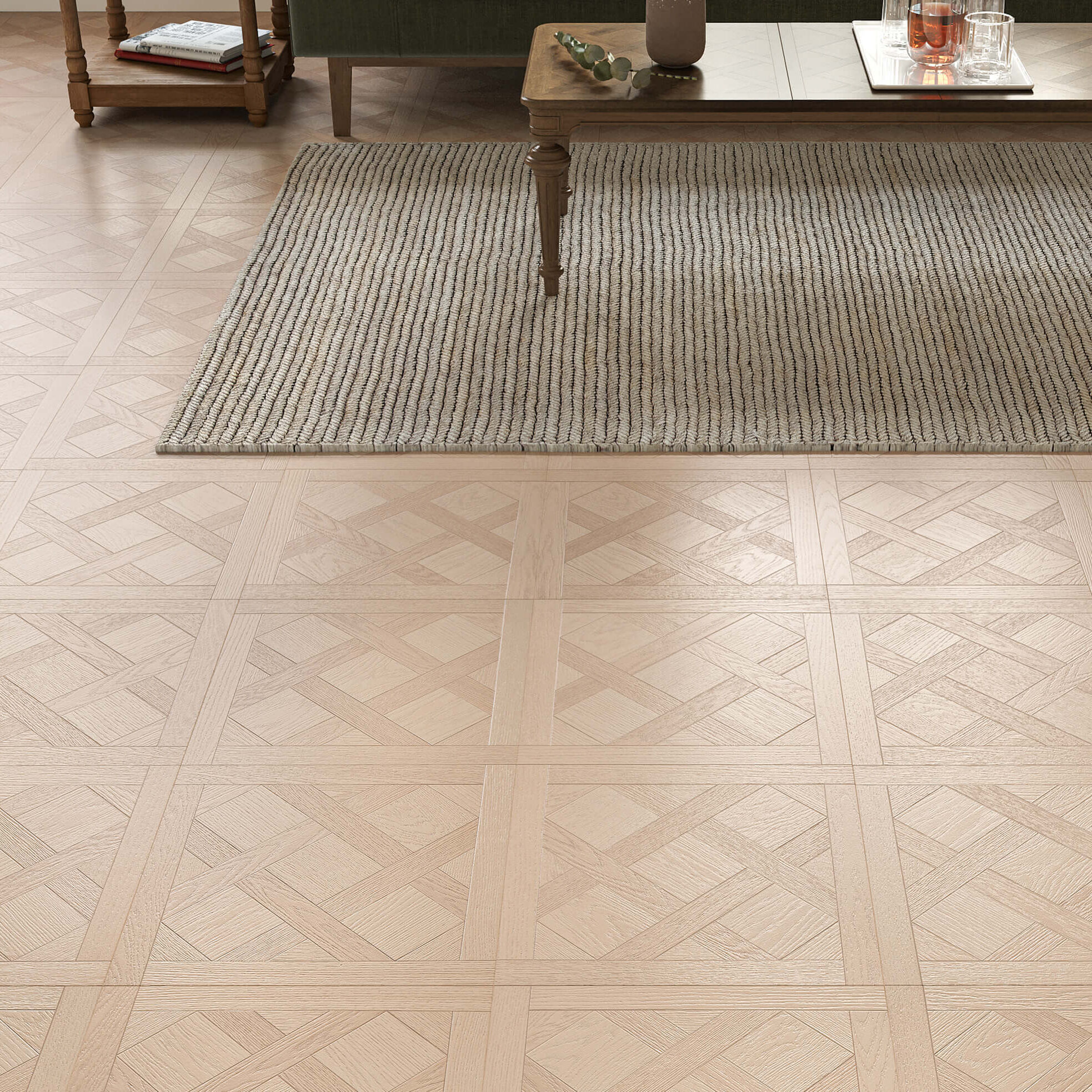 Luxury Flooring 19.99m² - Prestige 12mm Jardin Versailles Laminate Flooring - Water Resistant