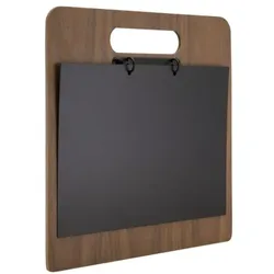 Securit Speisekarte Ringbuch »Walnut« A4 braun, 32.7x30 cm