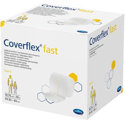 Coverflex fast Schlauchverb.Gr.4 10,75cmx10 m weiß 1 St Verband