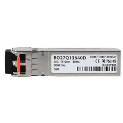 BlueOptics Kompatibler Transition Networks TN-SFP-25G-ER SFP28 Transceiver, LC-Duplex, 25GBASE-ER, Singlemode, Transceiver, Silber