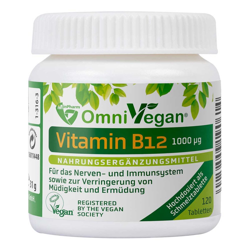 BOMA Lecithin GmbH Omnivegan B12 1000 [my]g Tabletten mit beerengeschmack 16011448