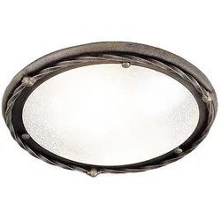 Elstead Lighting, Deckenleuchte, Pembroke Deckenleuchte E27 Schwarz, Gold, Made in UK (E27)