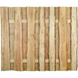 T&J JÜTLAND Sichtschutzzaun Lärche 180 x 150 cm