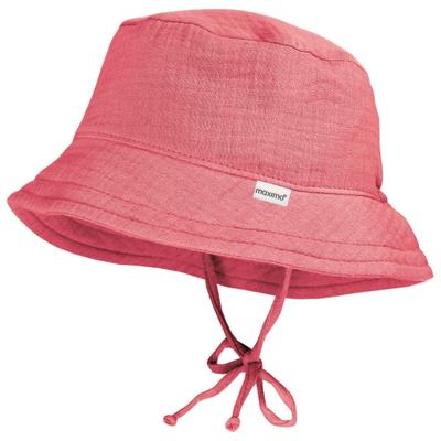 maximo - Kid's Mini Hut Band Musselin Futter - Hut Gr 45 cm rosa