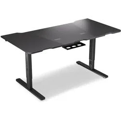 Endorfy Atlas L GD700 EY8E003, Gaming Tisch, Schwarz