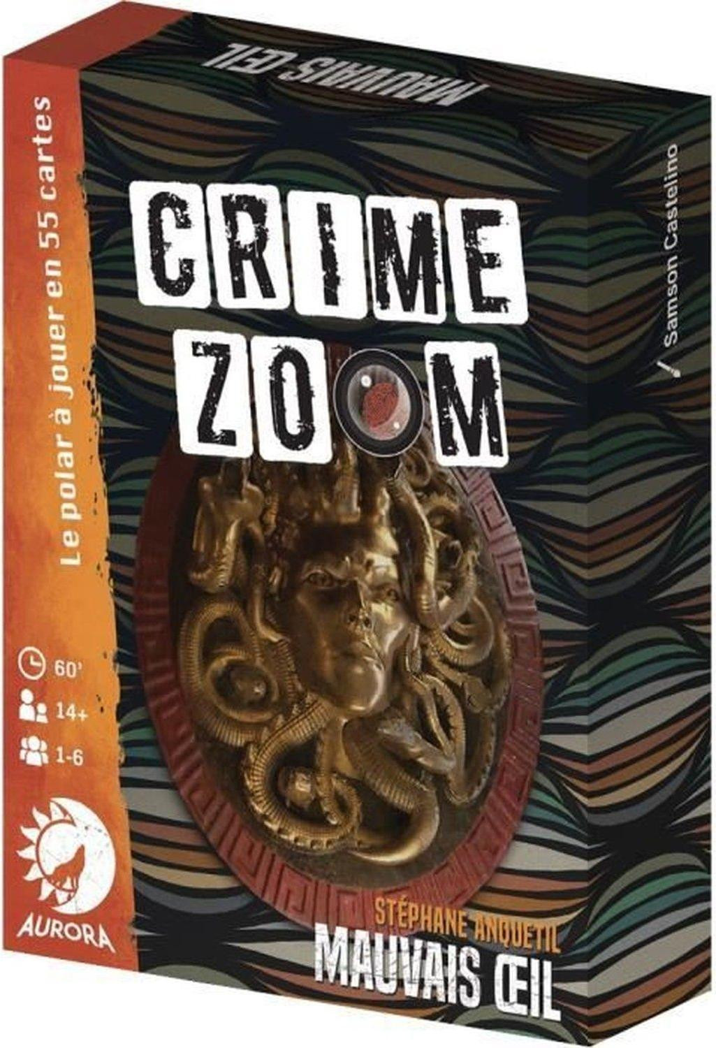 Crime Zoom: Evil Eye - Asmodee - Detective spel voor 14+ jaar
