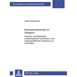 Hochschulseminare im Vergleich, Fachbücher von Julika Kotzschmar