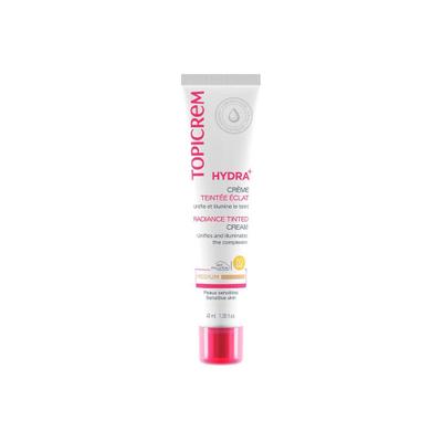 Topicrem Hydra+ Getinte Cr Eclat Medium 40ml Nf 40 ml Creme