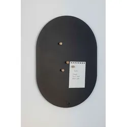 Metallbude Magnete Holz Ela 4er-Set Braun Eiche