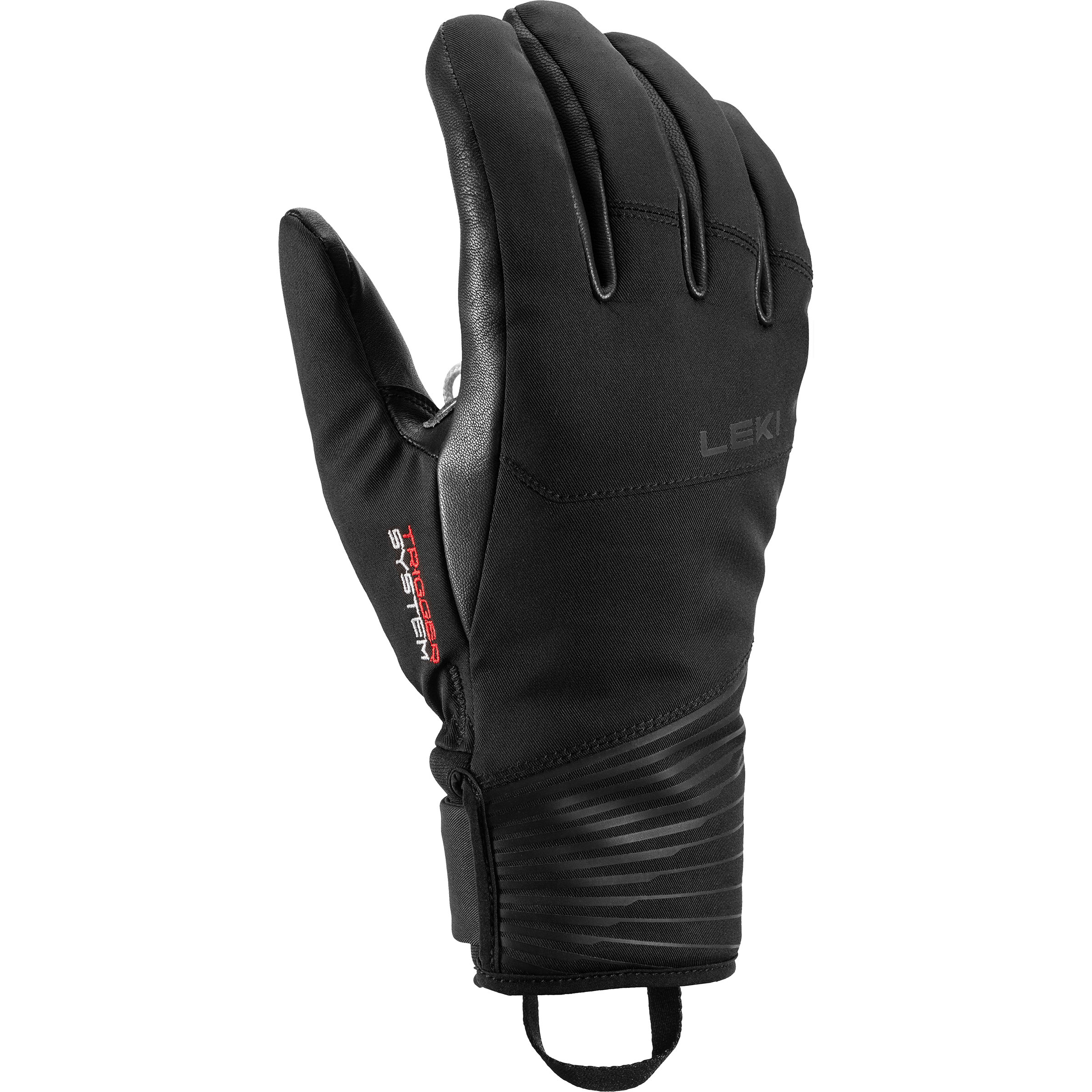 Leki Sparrow 3D Damen Skihandschuhe schwarz Größe 7 Skifahren Elastisch Wasserabweisend