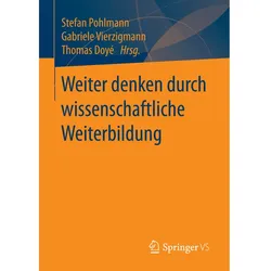 Weiter denken durch wissenschaftliche Weiterbildung, Fachbücher