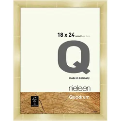 Nielsen Holz-Bilderrahmen Quadrum  Gold / 18 x 24