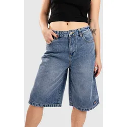 Dickies Carpenter Denim Jort Shorts rinsed blue w /  fade Gr. 29