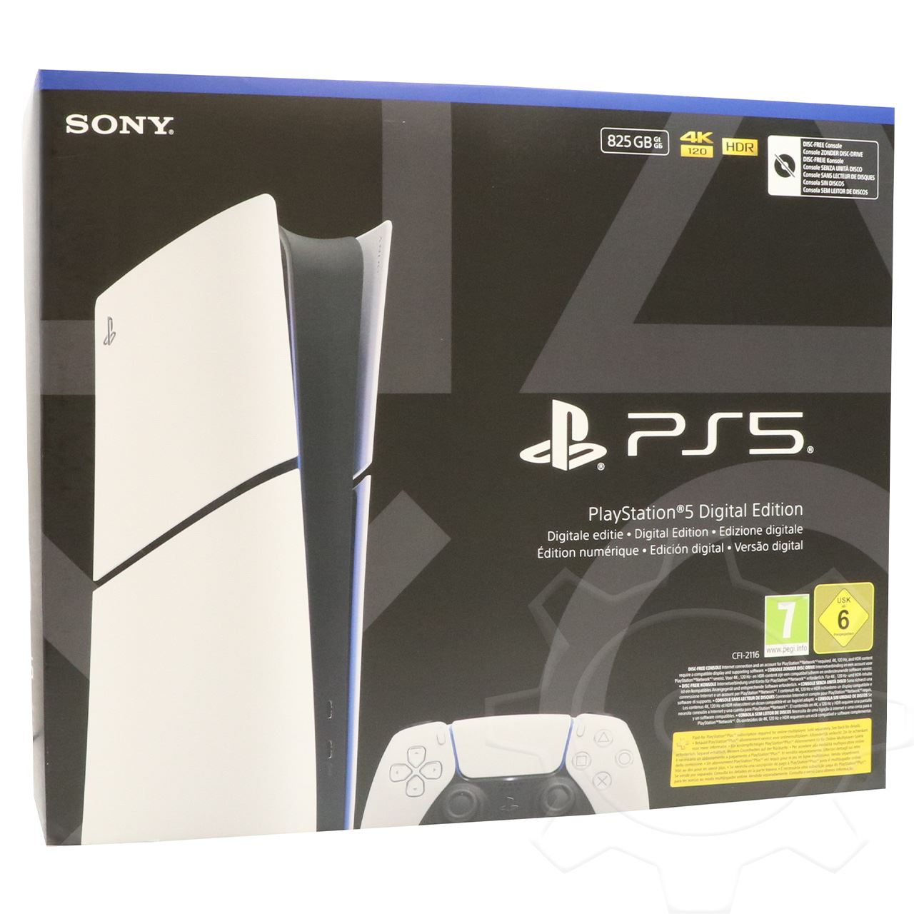 Sony PlayStation 5 Slim Digital Edition - 825GB weiß