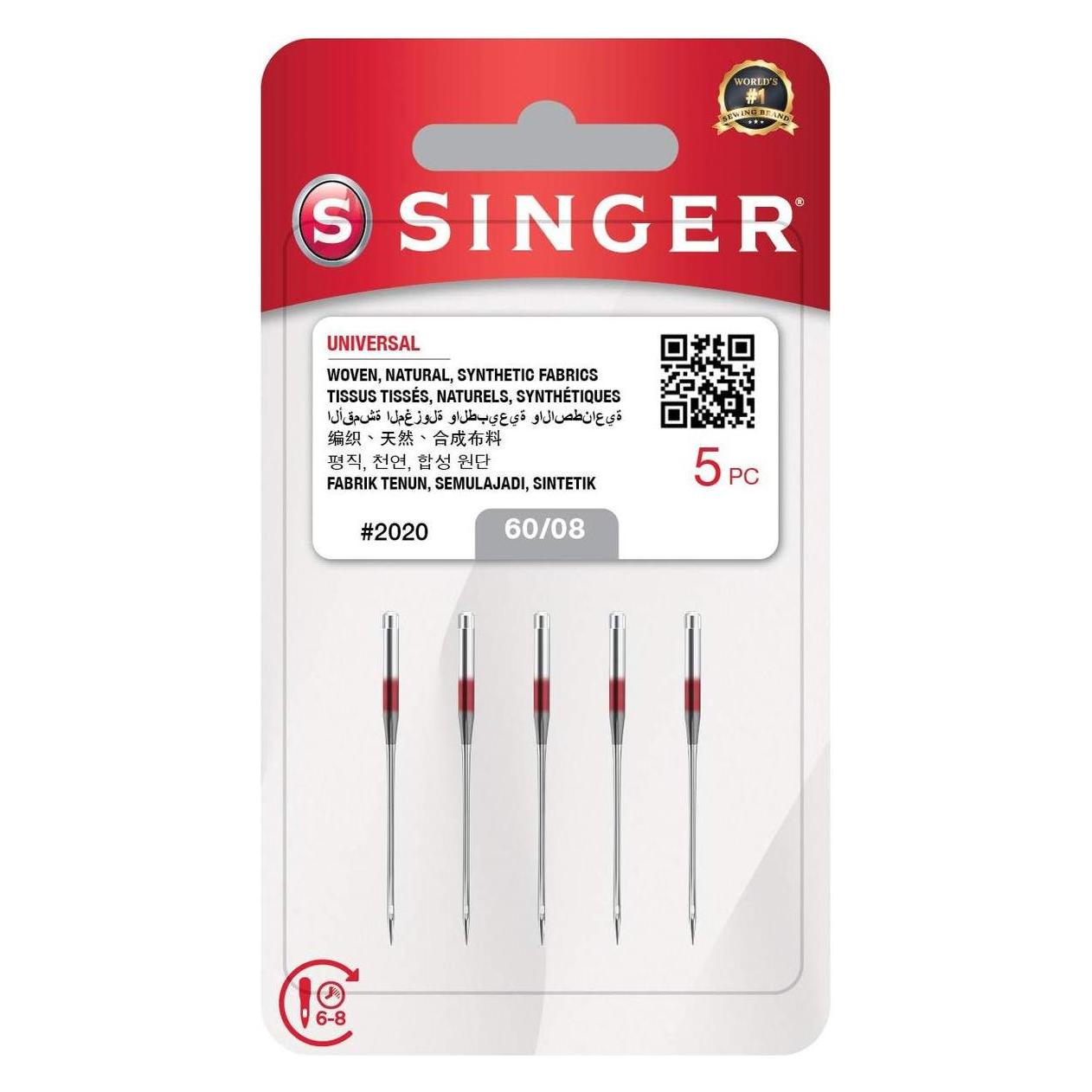 Singer 2020 60/08 Universalnadeln Silber (N202008M503)