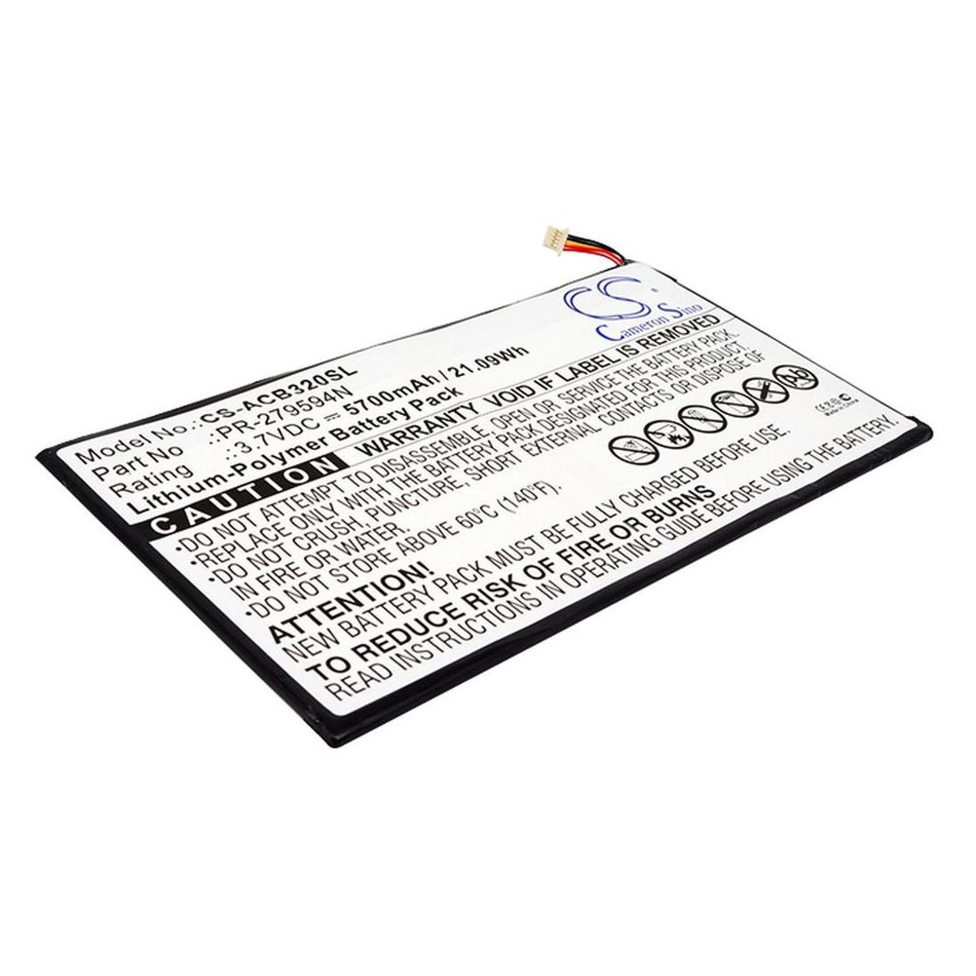 NoName Battery KT.0020H.002 for Acer, 3.7V, 5700mAh (5700 mAh) (CS-ACB320SL)