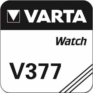 Varta Professional V377 Silber Knopfzellen Batterie 1,55 V 1er Pack