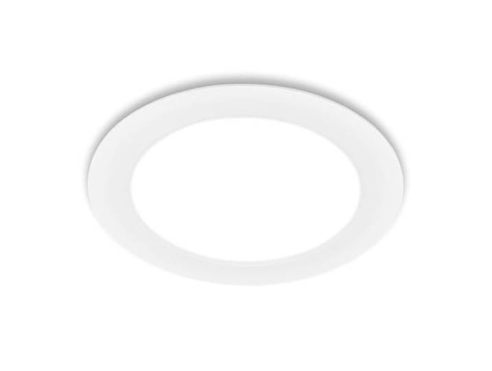 BRILONER - 1x spot LED encastrable 230V plat\, lumière blanc neutre\, 18W\, 1980lm\, LED Spot\, spots de plafond\, LED Spots 230V\, lampes encastrées\, 68mm\, 220x30mm (DxH)\, blanc