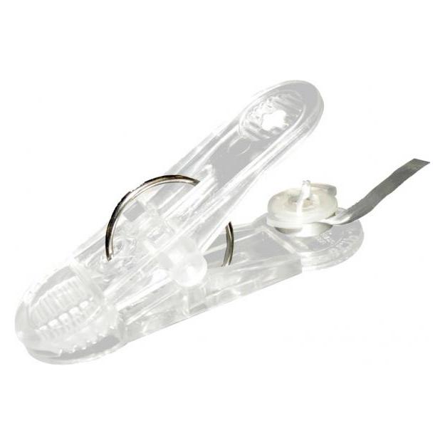 Magni 8186702 - Ballongewicht Klammer, 45 g, Ballon Clip mit Schnur, Folienballon (25x) (8186702)