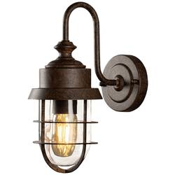 Konstsmide Cerignola Rost 7351-970 Außenwandleuchte E27 Rost-Braun