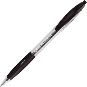 Bic Atlantis Classic Kugelschreiber Medium schwarz