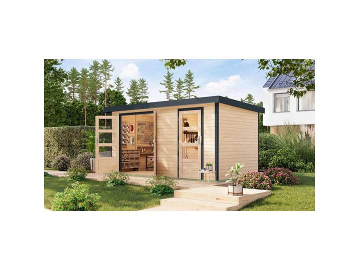 Gartenhaus Cooper mit Fußboden
