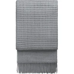 Basket Decke 130 x 200 cm, hellgrau