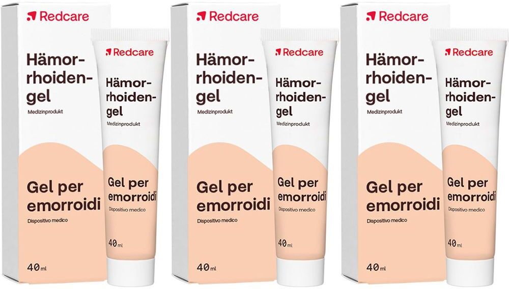 Redcare von Shop Apotheke Haemorrhoidengel Redcare 3er-Pack 3x40 ml Gel
