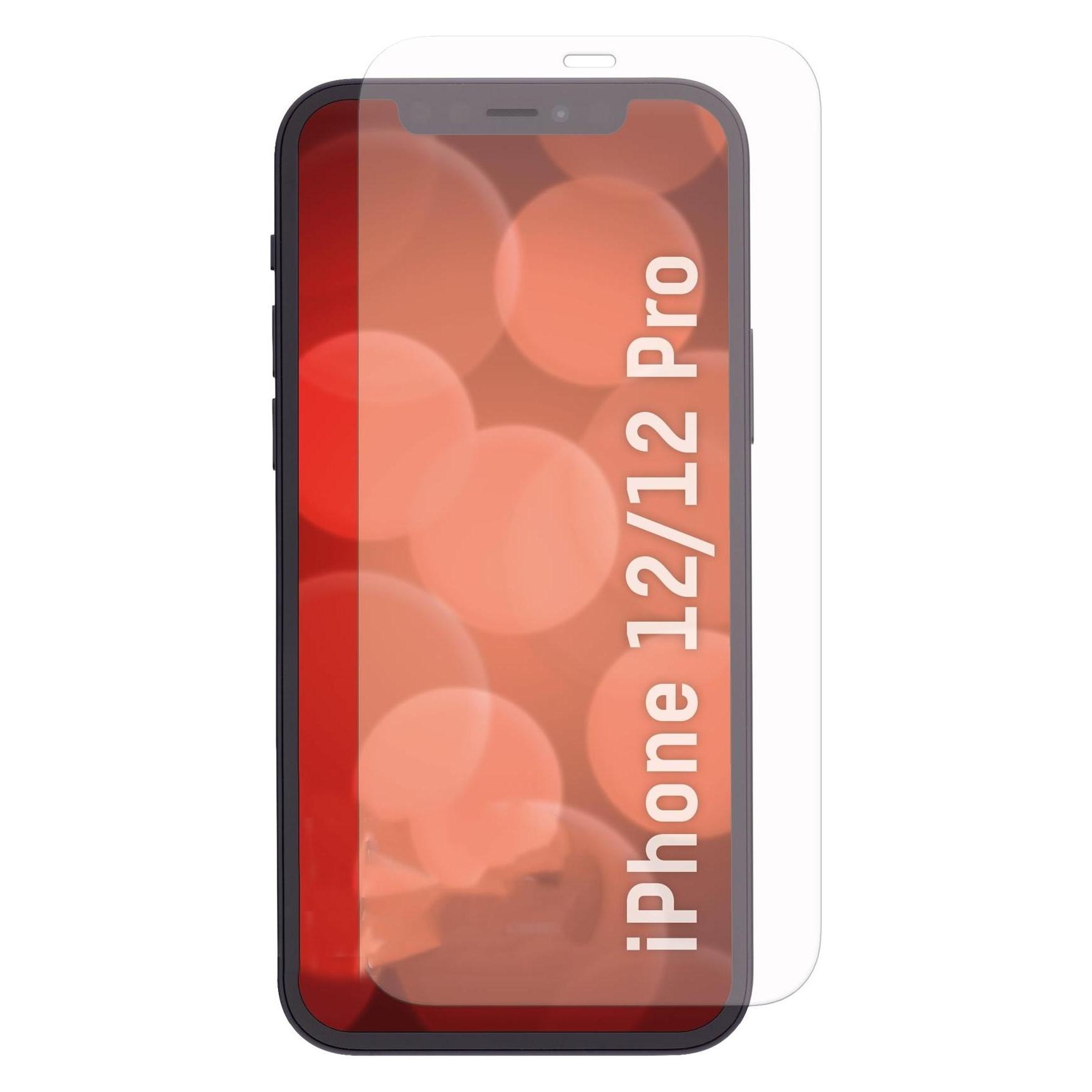 Displex Real Glass, 2D Panzerglas (1 Stk., Apple iPhone 12, Realme 12 Pro+) (01305)