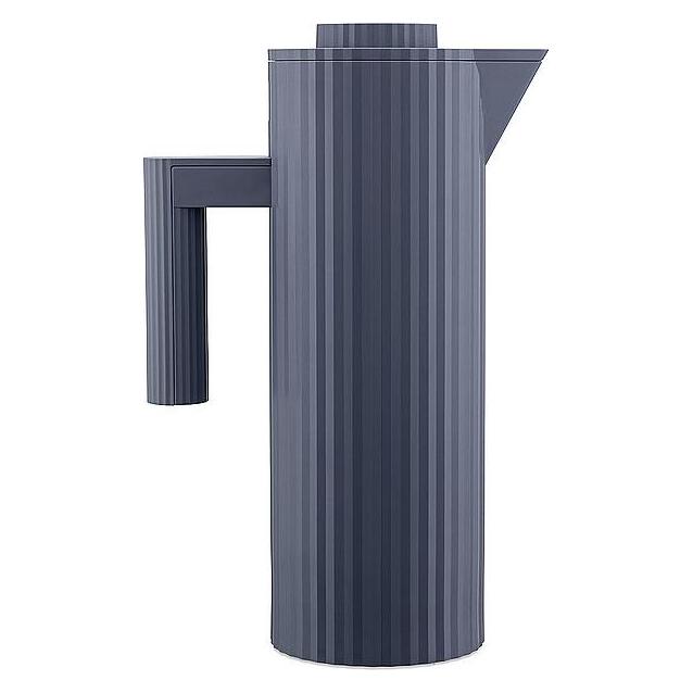 Alessi Isolierkrug PLISSÉ Grau (1 l) (MDL12-G)