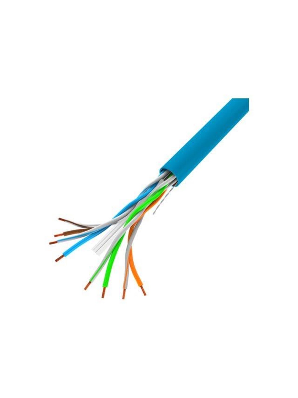 Lanberg bulk cable - 305 m - blue - Blau