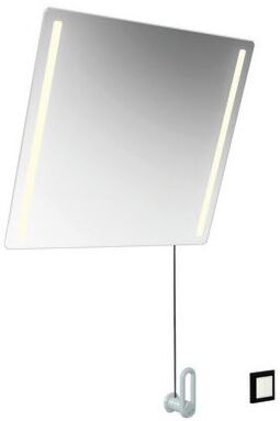Hewi 801 Kipp-Lichtspiegel LED 801.01.40199 600x540x6mm, reinweiß