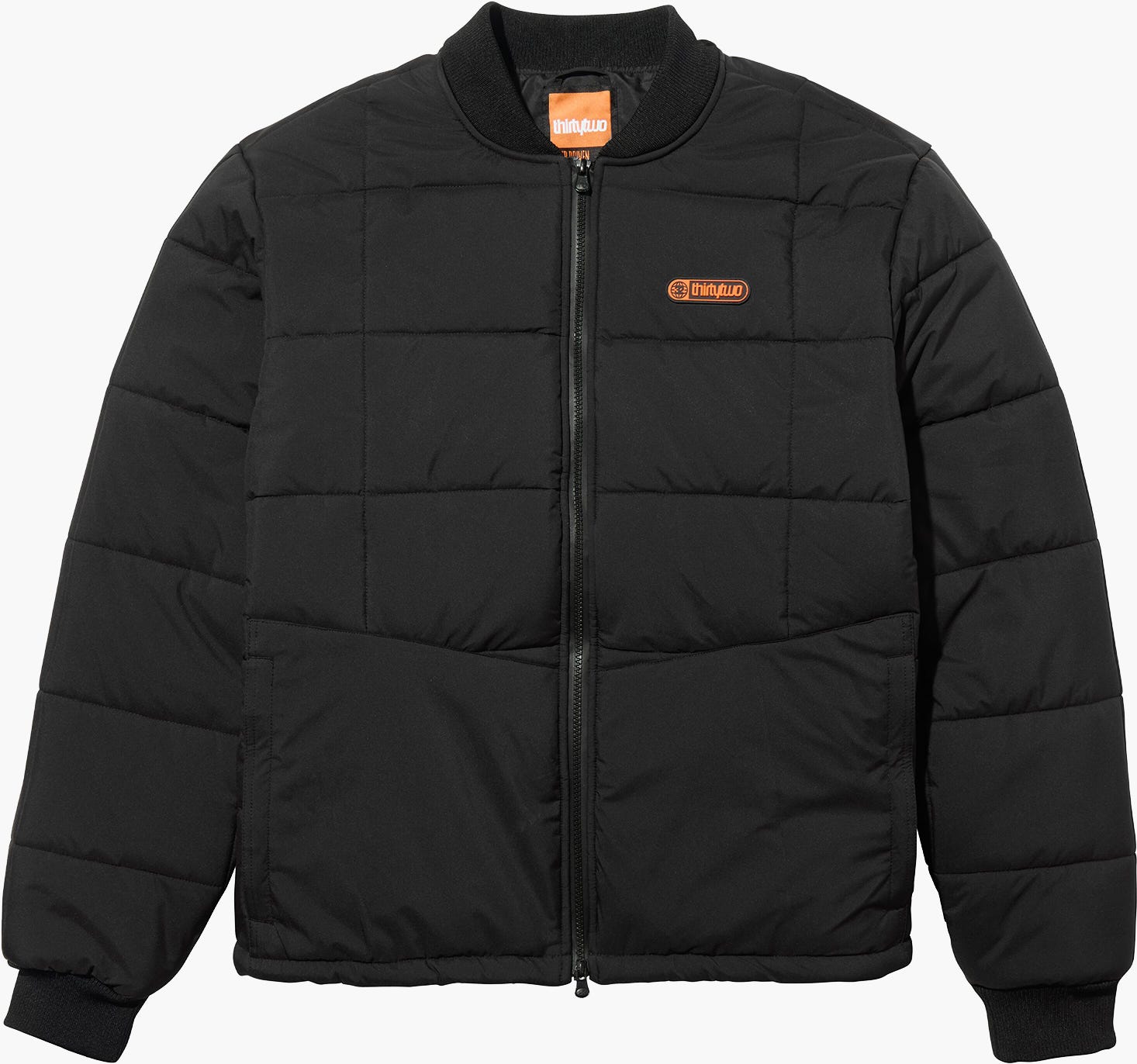 Thirtytwo Nightshift Heavyweight Puffer BLACK