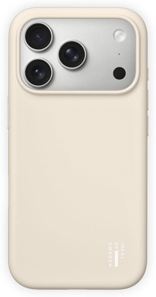 iPhone 17 Pro iDeal Of Sweden Silikone Cover - MagSafe Kompatibelt - Cloud Dancer
