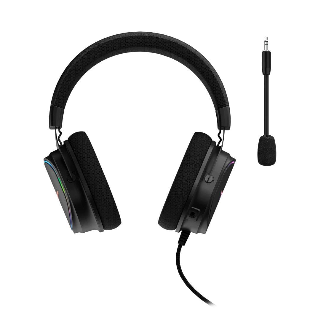 Urage SoundZ 800 7.1 V2 Ohraufliegender Kopfhörer kabelgebunden USB Typ-A (Schwarz) 00217864