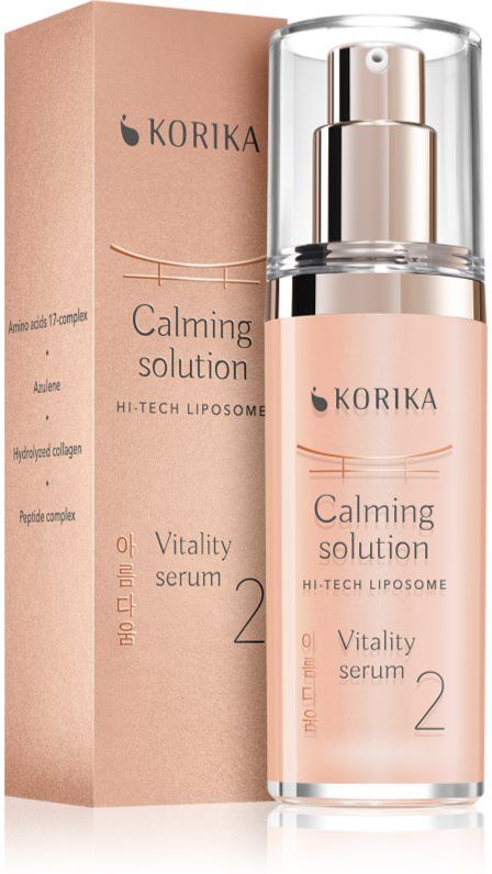 KORIKA HI-TECH LIPOSOME Calming solution Vitality serum soothing serum 30 ml