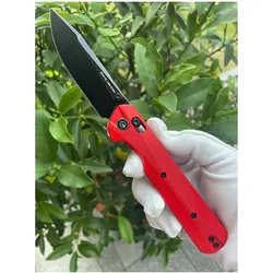 No Name, Mehrzweckmesser, Messer KNIVESPL The First Red G10 14C28N