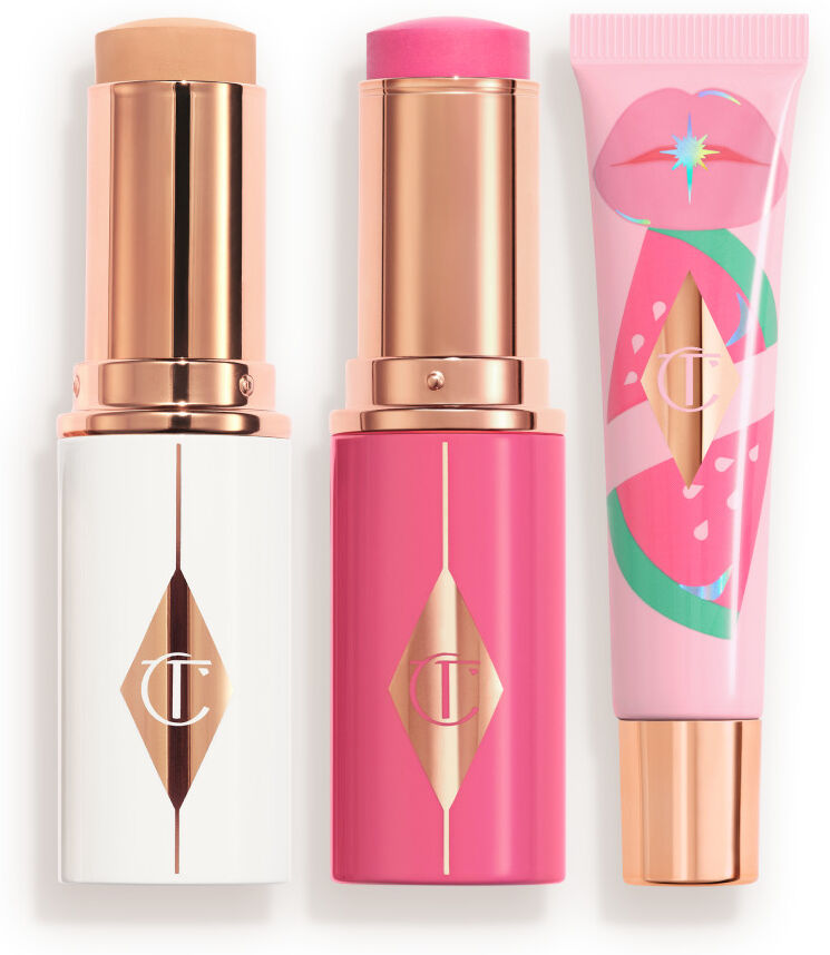 Unreal Skin, Lips & Cheeks Kit - Makeup Kit Charlotte Tilbury 3622 Unreal Skin, Lips & Cheeks Kit Size: