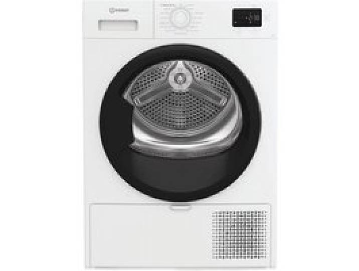 Lave-linge séchant à condensation - Indesit - 9 kg - Affichage LED - 156 kWh/an - 85 x 60 x 61 cm - Blanc