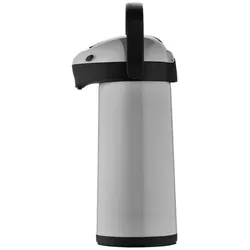 Helios Pump-Isolierkanne »Airpot« 1,9 l grau, 14.4x37 cm