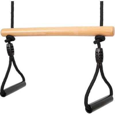 small foot 12409 - Trapezschaukel mit Turnringen Black Line