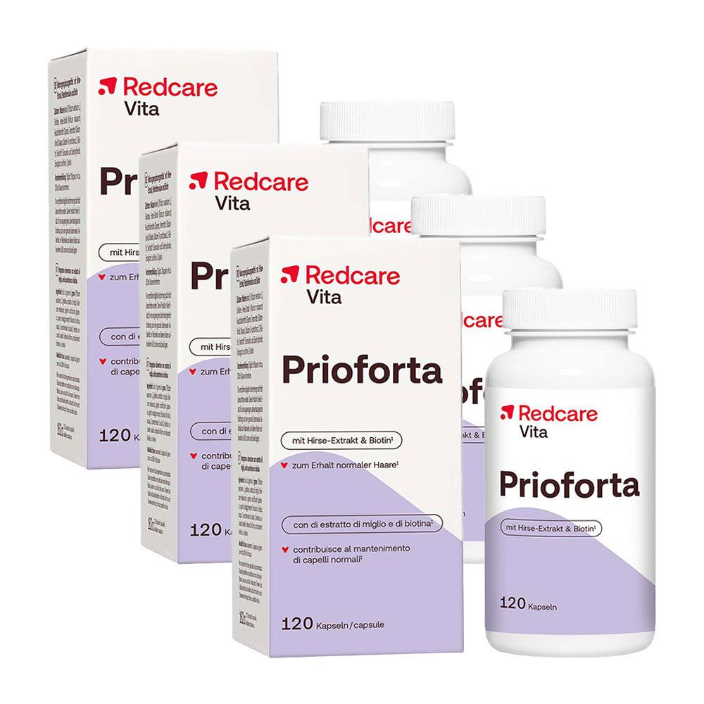 Prioforta RedCare Kapseln x3 3x120 St