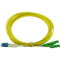 BlueOptics Duplex LWL Patchkabel LC-E2000 Singlemode 3 Meter (3 m), Netzwerkkabel