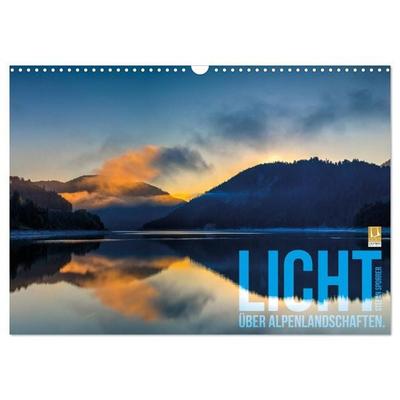 Licht über Alpenlandschaften (Wandkalender 2027 DIN A3 quer), CALVENDO Monatskalender