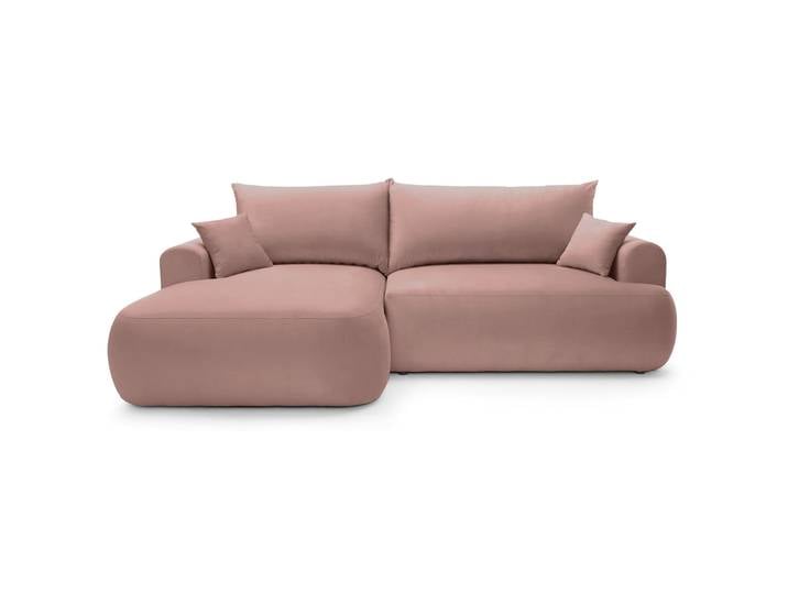 Ovo Ecksofa mit Schlaffunktion, L-Form, linksseitig, mit