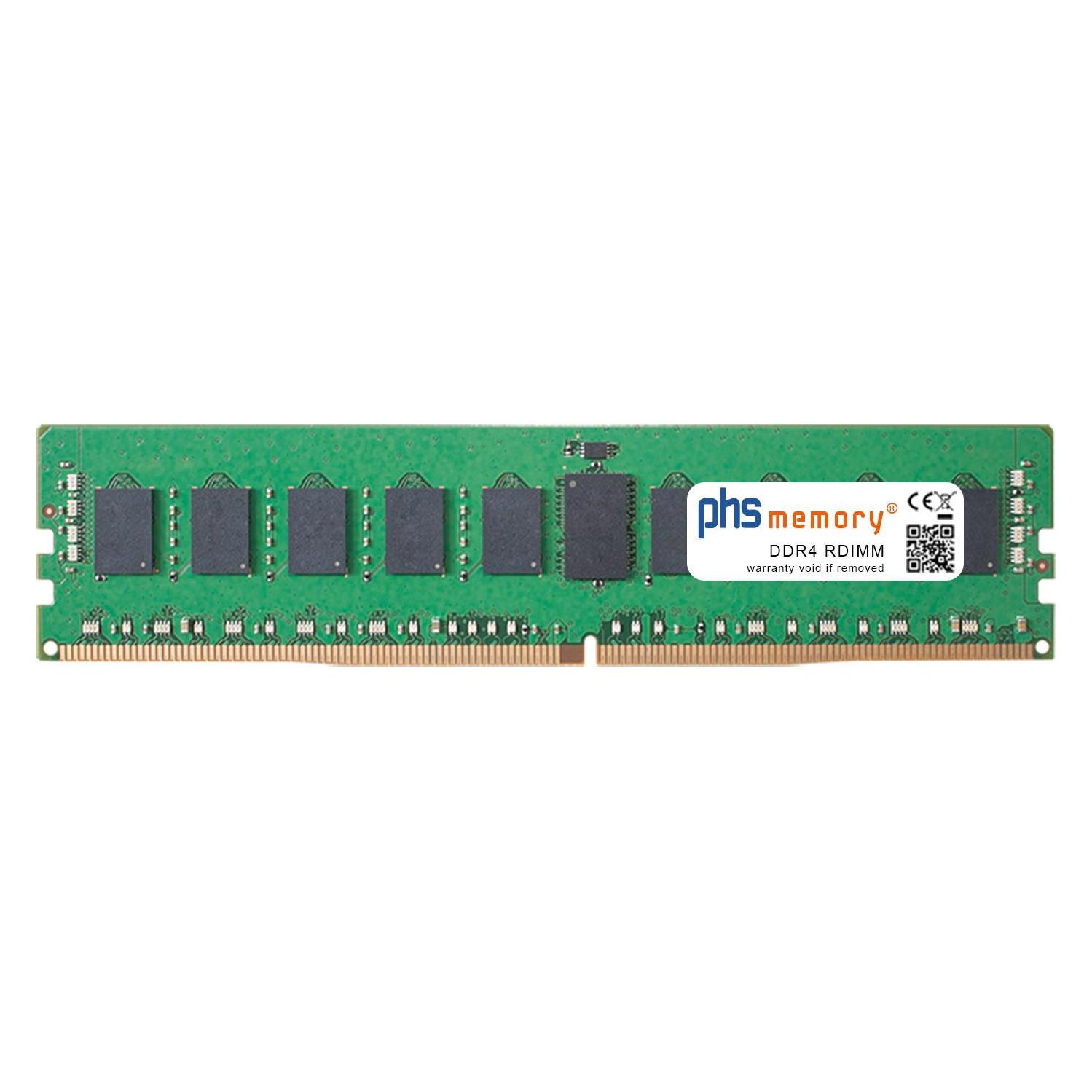 PHS 16GB DDR4 für Asus RS720A-E9-RS12V2 RAM Speicher RDIMM (ECC Registered) PC4-2560 (Asus RS720A-E9-RS12V2, 1 x 16GB) (SP377825)